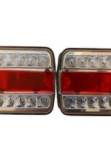 Pair of GWAZA Trailer Rear Light 12V LED 15007 | Fieldfare Trailer Centre