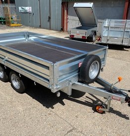 Wessex Trailers Wessex PL105 Platform Trailer, Drop Sides, Spare Wheel & Carrier