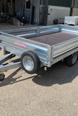 Wessex Trailers Wessex PL126 Platform Trailer, Drop Sides, Spare Wheel & Carrier