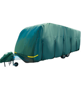 4.1m (14′) Premium Green 4-Ply Caravan Cover