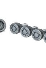 M12X1.5 Locking Wheel Bolts Premium Set Of 4 Spherical For Cheval/Debon Alloy Wheels