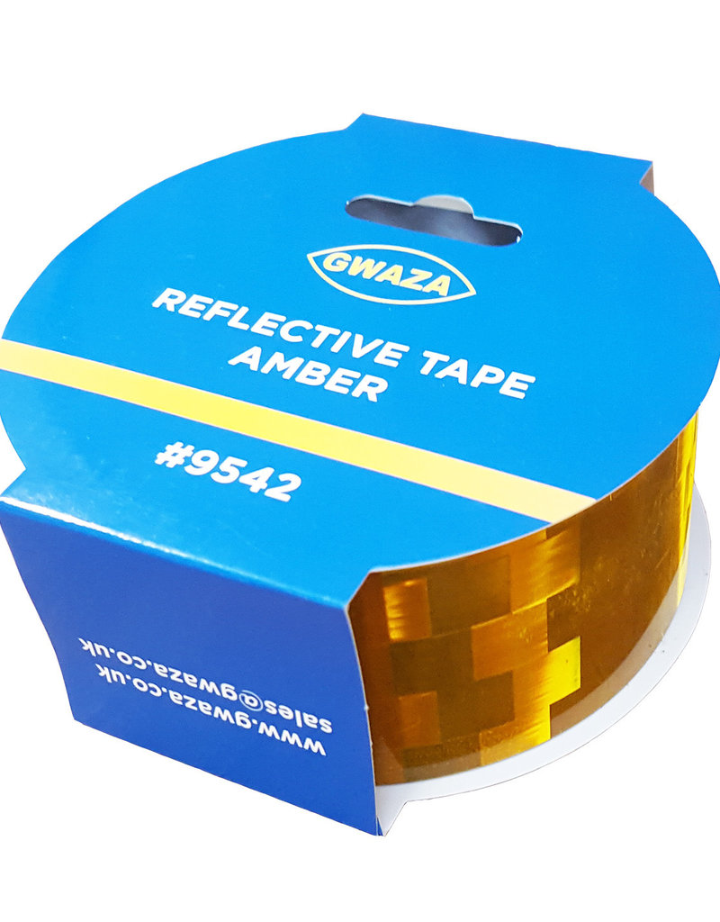 Amber Reflective Tape 12.5m