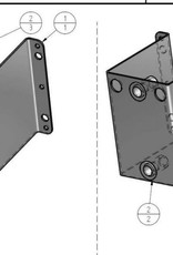 Cheval Liberte Debon/Cheval Spare Wheel Bracket