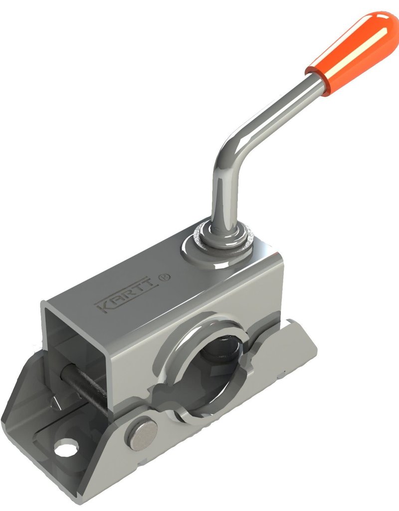 Kartt Orange 35mm Diameter Split Jockey Wheel Clamp