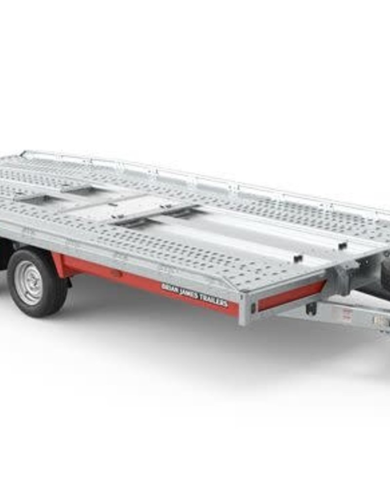 Brian James 231 T Transporter, 5.0m x 2.1m, 3.5t, 12in wheels, 2 Axle 1.8m Ramps