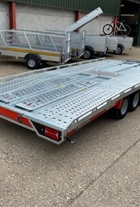 Brian James 231 T Transporter, 5.0m x 2.1m, 3.5t, 10in wheels, 3 Axle 1.8m Ramps & Tilt Bed