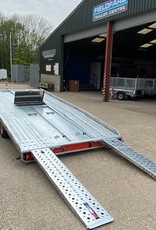 Brian James 231 T Transporter, 5.0m x 2.1m, 3.5t, 10in wheels, 3 Axle 1.8m Ramps & Tilt Bed