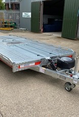 Brian James 231 T Transporter, 5.0m x 2.1m, 3.5t, 10in wheels, 3 Axle 1.8m Ramps & Tilt Bed