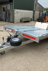 Brian James 231 T Transporter, 5.0m x 2.1m, 3.5t, 10in wheels, 3 Axle 1.8m Ramps & Tilt Bed