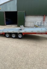 Brian James 231 T Transporter, 5.0m x 2.1m, 3.5t, 10in wheels, 3 Axle 1.8m Ramps & Tilt Bed