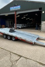 Brian James 231 T Transporter, 5.0m x 2.1m, 3.5t, 10in wheels, 3 Axle 1.8m Ramps & Tilt Bed