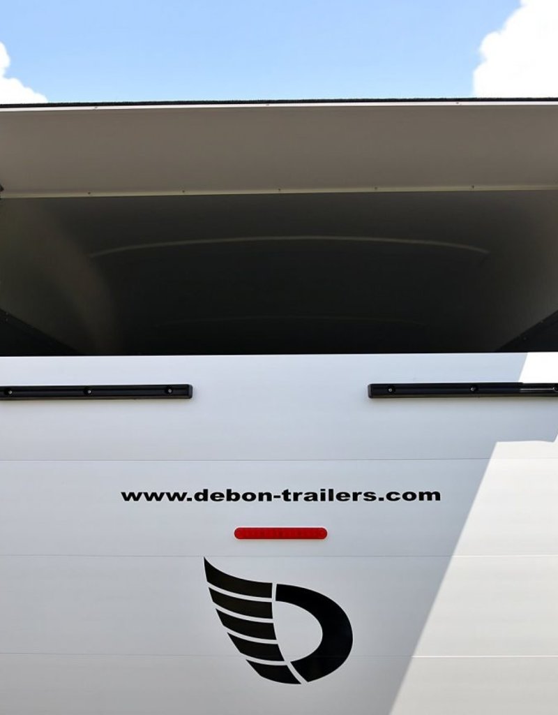 Debon Debon Roadster 500 XL Box Van Trailer- Alu Sides  2.6t GVW c/w Spare Wheel