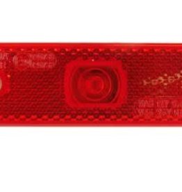 12-24V Rear Red LED Marker Lamp 98mm x 30mm