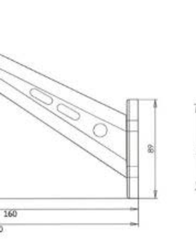 10-30V LED Right Hand 45° Marker Lamp