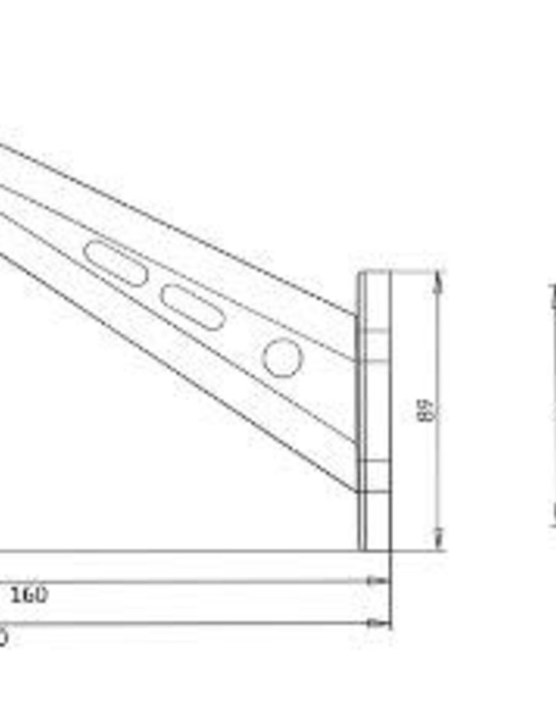 10-30V LED Left Hand 45° Marker Lamp