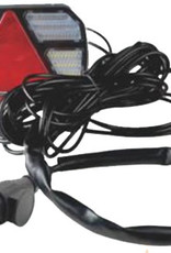 13 PIN plug led fully wired light kit for trailer with dynamic indicators 12/24v
