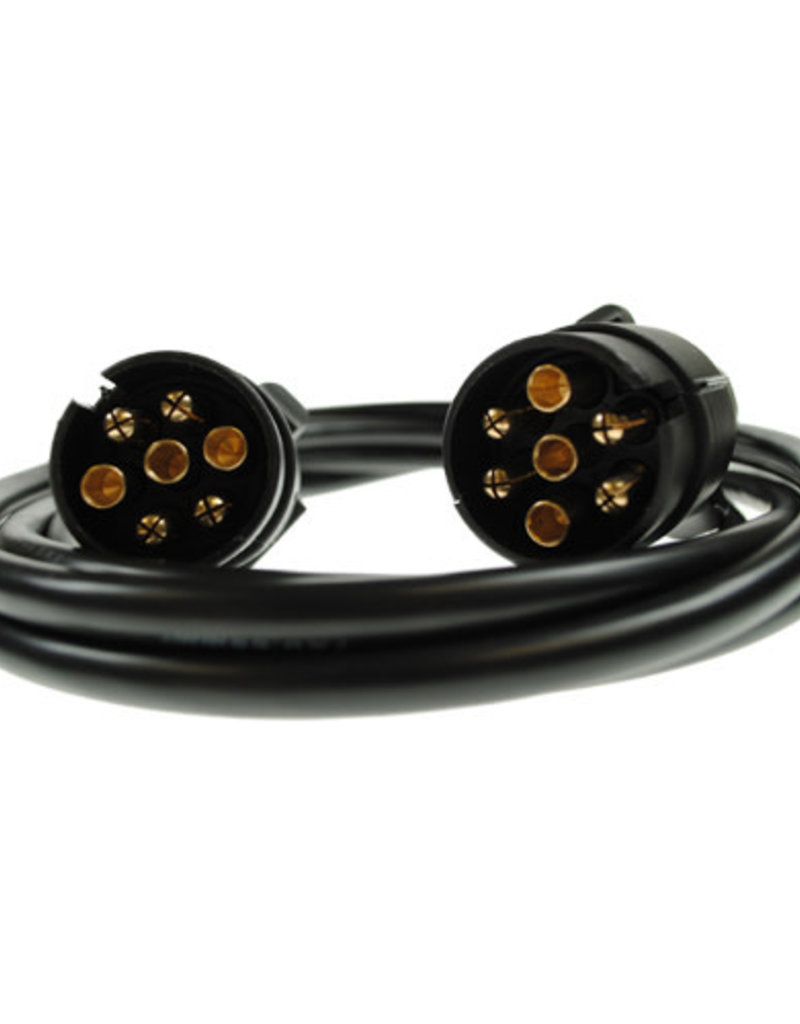 Trailer 2m Connecting Lead 12N 7 Pin Plugs | Fieldfare Trailer Centre