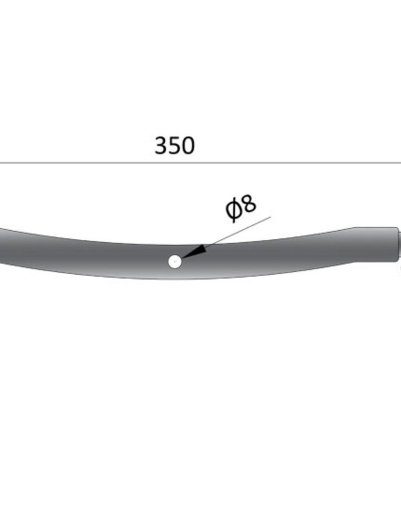 Ribbed Roller Bracket | Fieldfare Trailer Centre