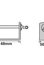 Keel Roller Bracket 4701 | Fieldfare Trailer Centre