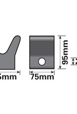 Black Bow Snubber Block | Fieldfare Trailer Centre