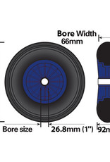 Puncture Proof 15 inch 385mm Launch Trolley Wheel | Fieldfare Trailer Centre