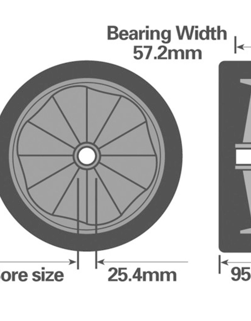 Sand Hopper 10 inch 255mm Launch Trolley Wheel | Fieldfare Trailer Centre