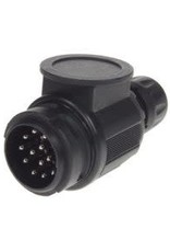 12V 13 Pin Plug 15mm Grommet | Fieldfare Trailer Centre