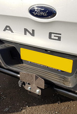 Stainless Steel Tow bar Car Bumper Protector Single Socket | Fieldfare Trailer Centre