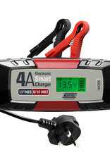 4A 6/12V Electronic Smart Charger for cars bikes and vans