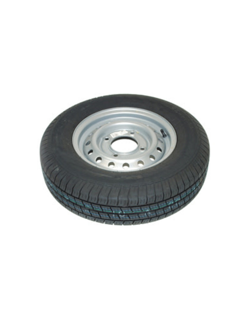 165R 13C Trailer Wheel and Tyre 74N 4 STUD 5.5 inch pcd  | Fieldfare Trailer Centre