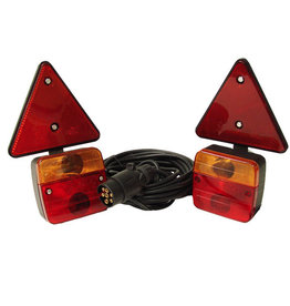 12V Magnetic Lighting Pod With Triangles With 10m Trailer Cable