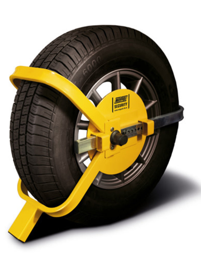 Trailer Wheel Clamp 8 to 10 inch Wheels | Fieldfare Trailer Centre