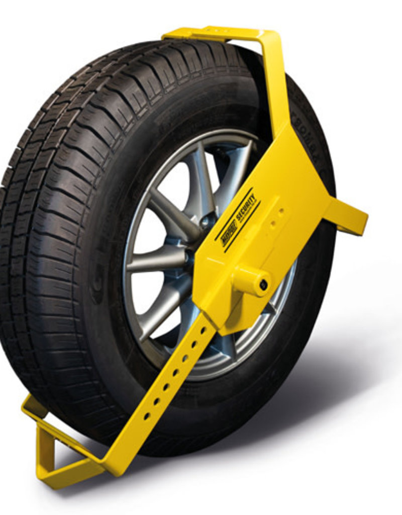 Heavy Duty Trailer Wheel Clamp 10 to 16 inch Wheels | Fieldfare Trailer Centre