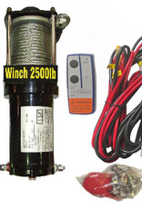 Winch Electric 1100kg suits ATV 8m cable & hook