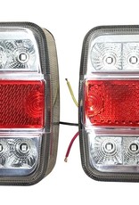 Pair of GWAZA Trailer Rear Light 12V LED 15007 | Fieldfare Trailer Centre