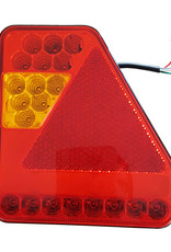 Trailer LED Tail Light Triangle STIFR 12-24V RH | Fieldfare Trailer Centre