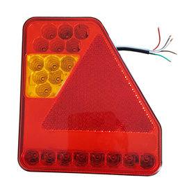 Trailer LED Tail Light Triangle STIFR 12-24V