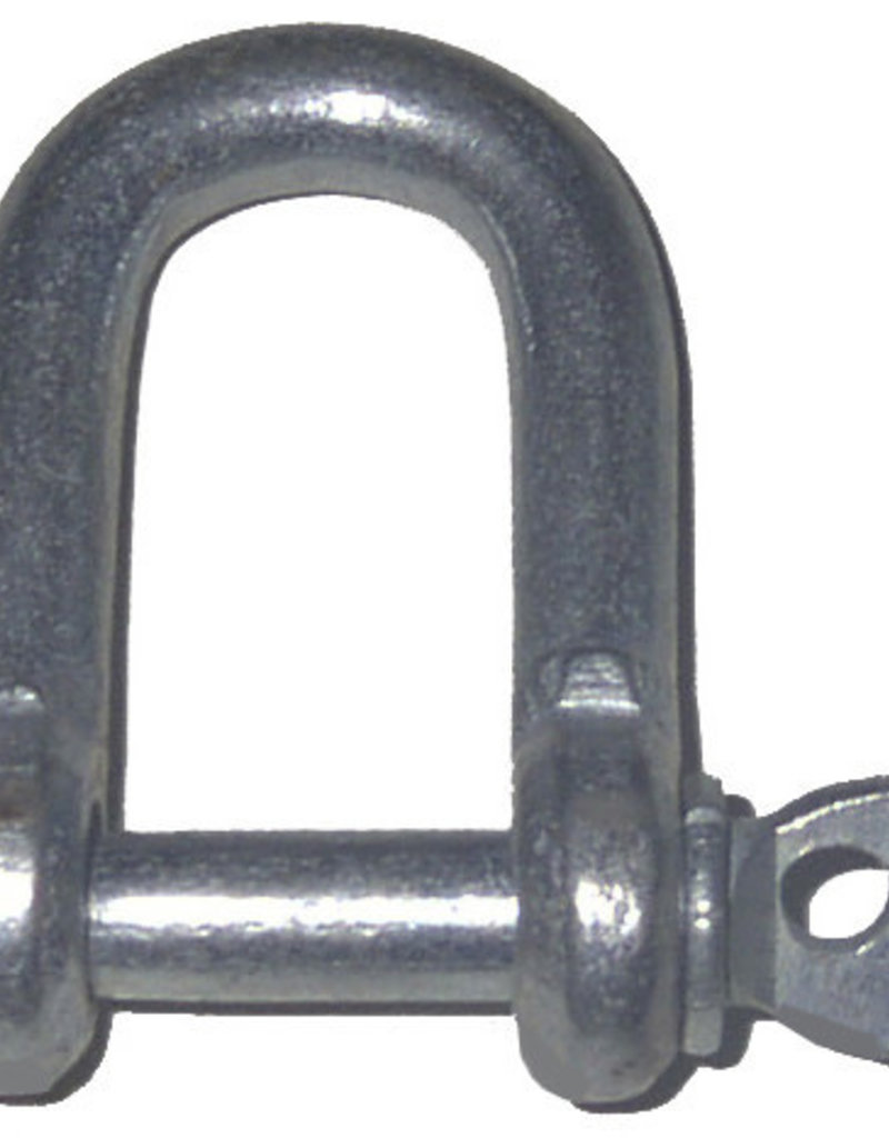 6mm D Shackle with Screw Pin | Fieldfare Trailer Centre