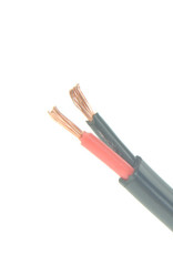 Flat Cable 2 Core Twin 2×1mm² 8amp  (SOLD BY THE METRE)