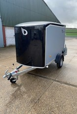 Debon Debon C255 - Plywood  Sides  - Unbraked 750kg  GVW c/w Spare Wheel & Prop Stands - Grey Panels Black Roof