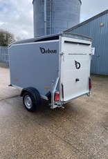 Debon Debon C255 - Plywood  Sides  - Unbraked 750kg  GVW c/w Spare Wheel & Prop Stands - Grey Panels Black Roof