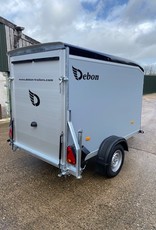 Debon Debon C255 - Plywood  Sides  - Unbraked 750kg  GVW c/w Spare Wheel & Prop Stands - Grey Panels Black Roof