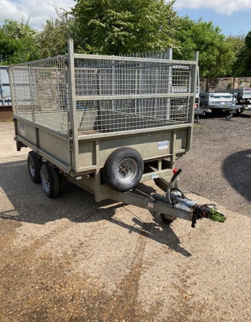Meridith & Eyre Used Meridith & Eyre  Platform Trailer with Drop & Mesh Sides - 2.5m, x 1.5m