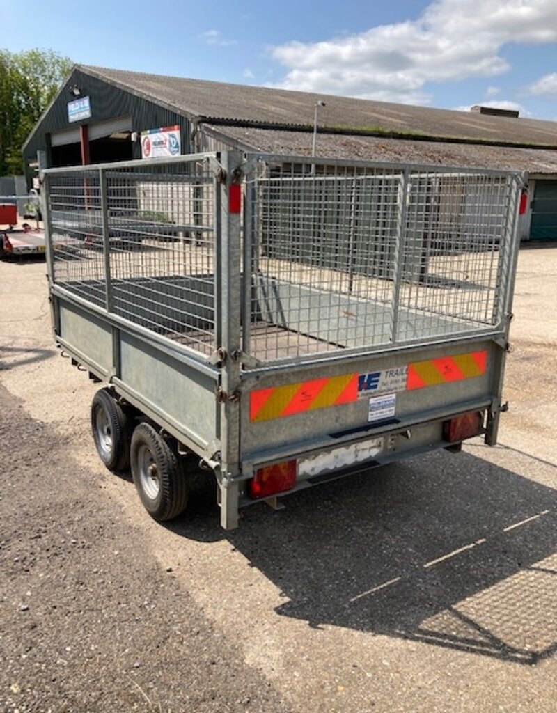 Meridith & Eyre Used Meridith & Eyre  Platform Trailer with Drop & Mesh Sides - 2.5m, x 1.5m