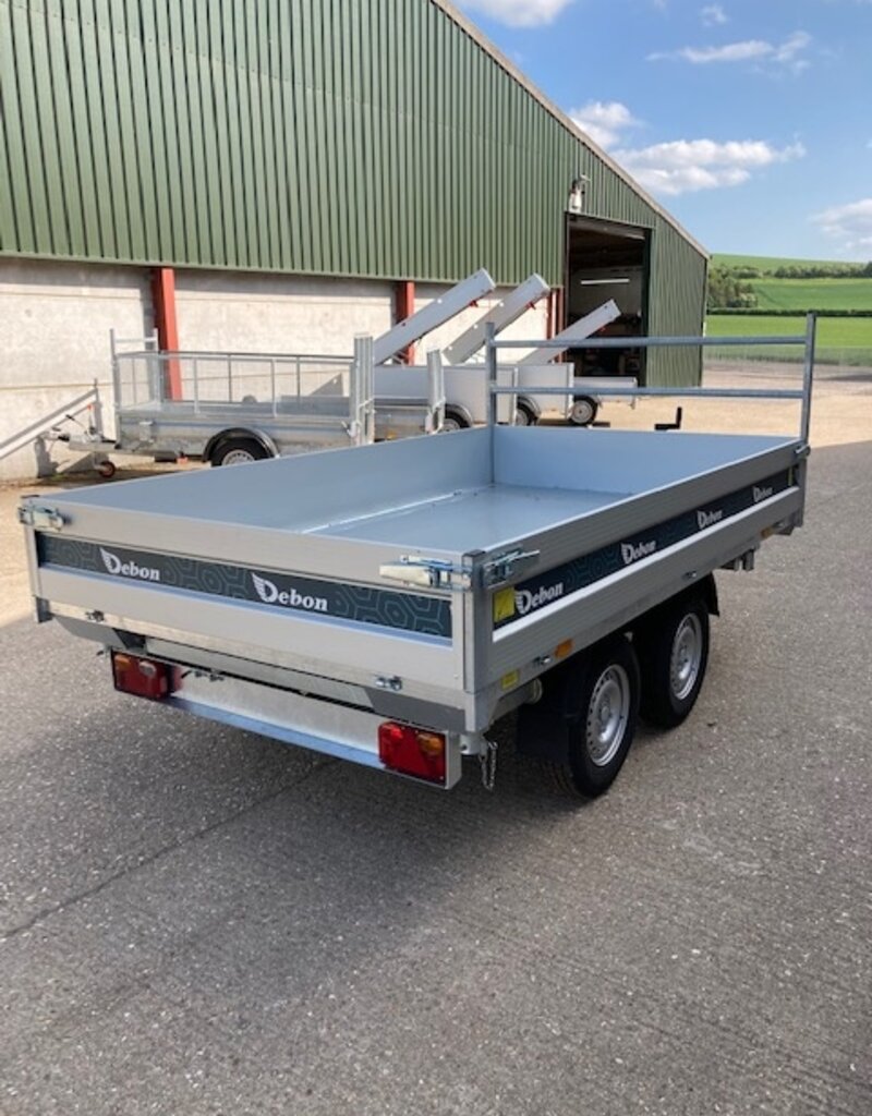 Debon Debon PW2.4 Three Way Tipper Trailer - 3m x 1.8m  2.6t GVW