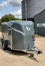 Debon Debon Roadster Cargo 1300 Box Van Trailer - Polyester Body -in  Iron Grey 1.3t GVW , Side Door &  Spare Wheel