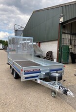 Brian James Connect, 3.6m x 2.01m, 3.5t, 12in wheels, 2 Axle - 476-3620-35-2-12 Fitted with Drop Sides & High Mesh Ramp Tailgate