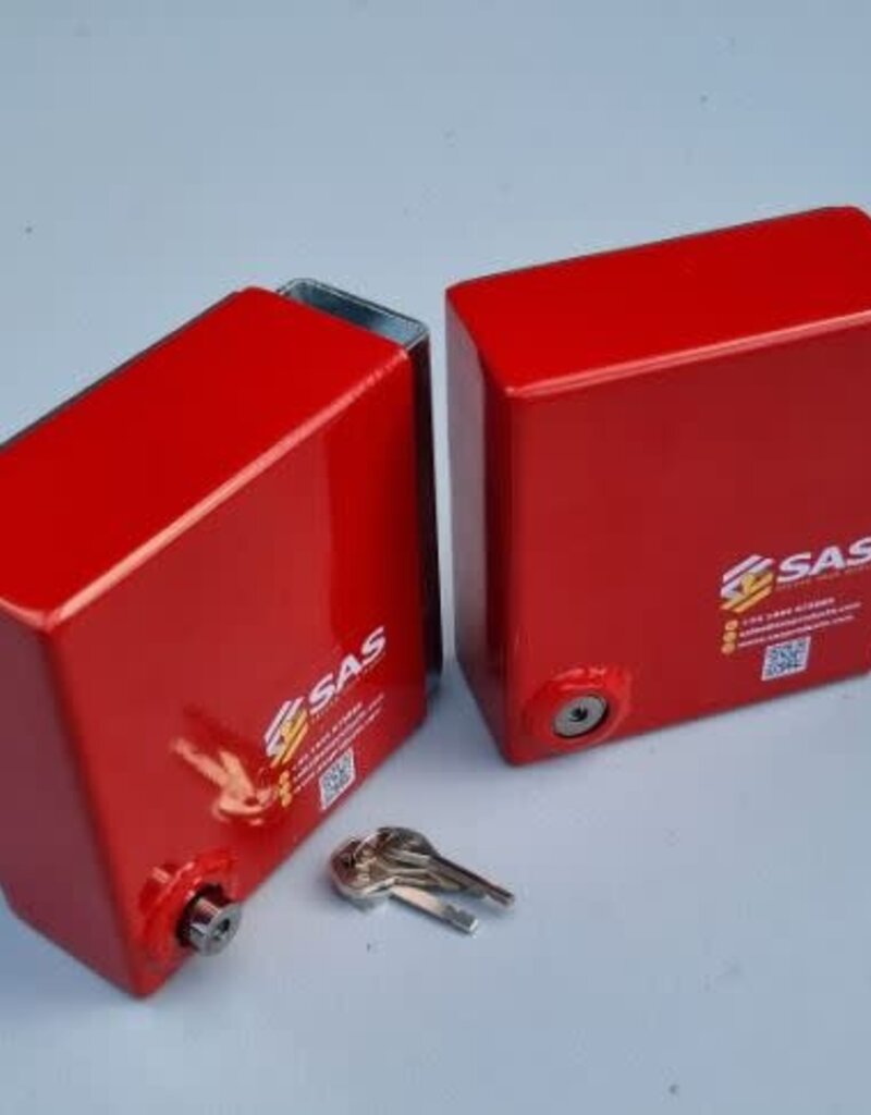 SAS Debon / Cheval Liberte Box Trailer Door Handle Lock - Matched Key Pair