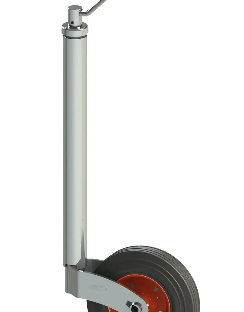 42mm Kartt Orange Jockey Metal Rim Solid Wheel HD Smooth | Fieldfare Trailer Centre