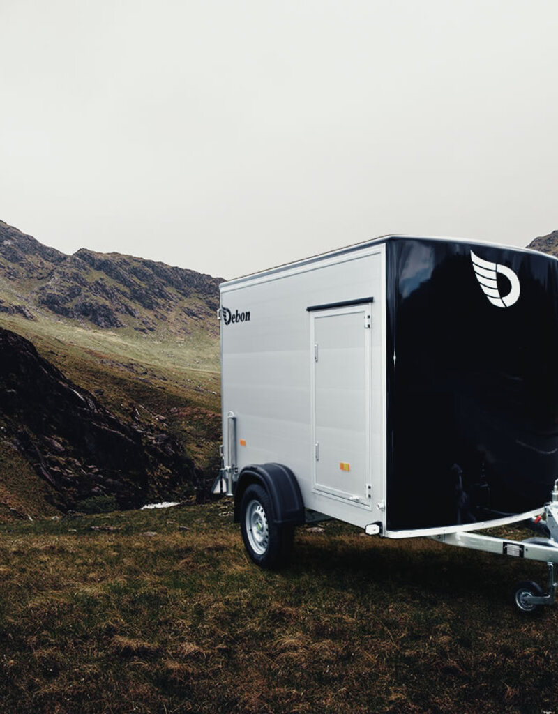 Debon Debon C255 - Aluminium Sides + Side Door 1.3t GVW c/w Spare Wheel & Prop Stands
